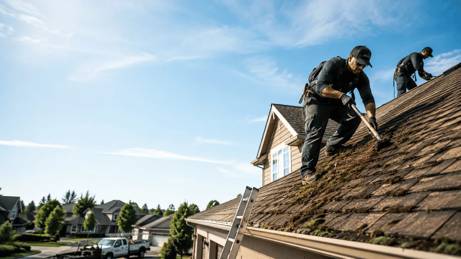 Roof Moss Removal in New Haven, KY near me